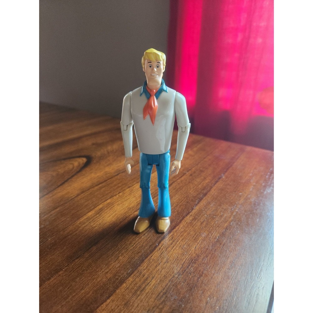 Scooby Doo Fred Jones 5" Action Figure Hanna Barbera Vintage 2001